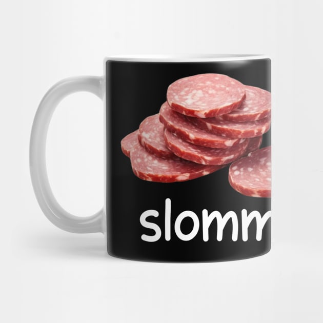 Slommy Salami, Funny Meme Shirt, Ironic Shirt, Shirt Joke Gift, Oddly Specific, Unhinged Shirt, Cursed, Gag Gift, Cringey by Hamza Froug